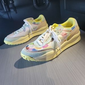2020‎ PUMA Style Rider x KidSuper Studios Watercolor Print 373613-01 Sz 14 EUC